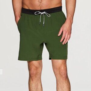 Avalanche Outdoor Supply Company Men's Olive Green Guide Hiking Shorts Small